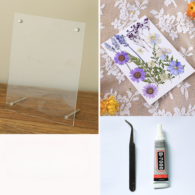 Dried Flowers Pressed Flowers Photo Frame DIY Kit