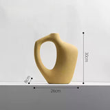 Load image into Gallery viewer, Wabi-Sabi Inspired Ceramic Art Vase