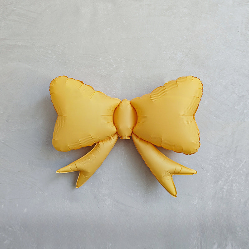 Matte Metallic Foil Bow Balloon (50x60cm)