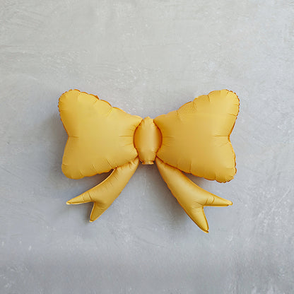 Matte Metallic Foil Bow Balloon (50x60cm)
