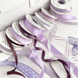 Load image into Gallery viewer, Purple Florist Ribbon Bouquet Accessories