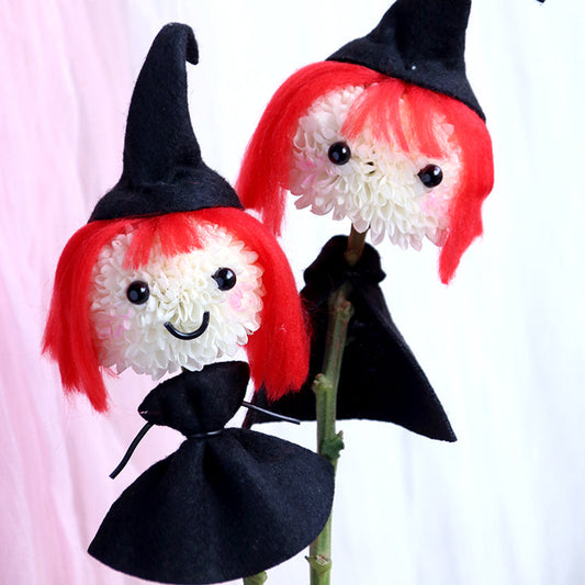 Halloween Little Witch DIY Craft Kit (Set of 5)