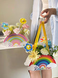 Load image into Gallery viewer, 6pcs Rainbow Flower Arrangement Box