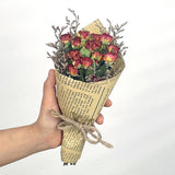 Load image into Gallery viewer, Vintage Style Mini Dried Rose Bouquet