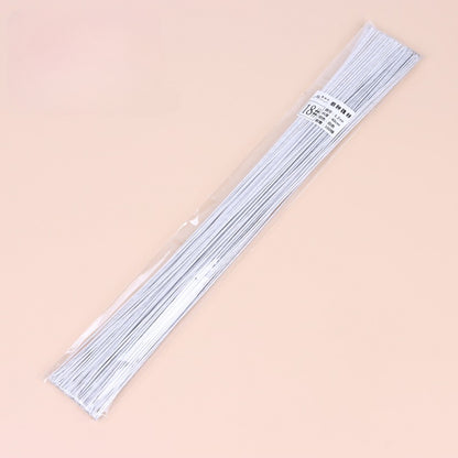 White Floral Wire for Crafts Pack 100