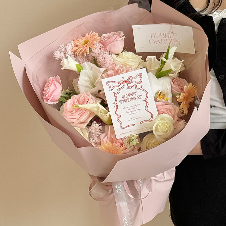 20 feuilles de papier fleuriste mat uni (56x56 cm)
