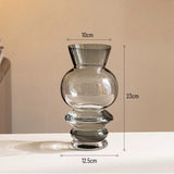 Load image into Gallery viewer, Modern Stacked Bubble Glass Vase