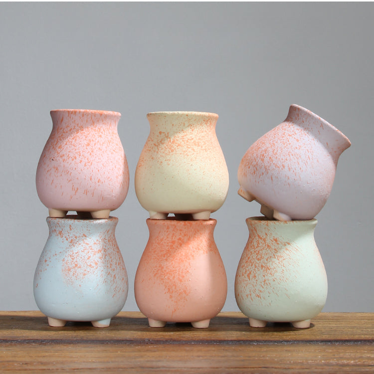 tiny pots for succulents 2.3 Inch Mini Pots for Succulents Pack 6 – Floral Supplies Store