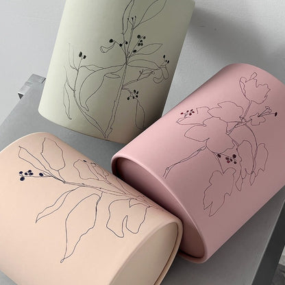 Coffret cadeau floral botanique minimaliste