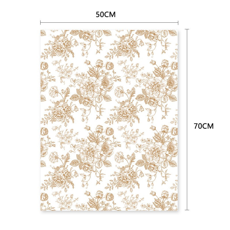 Floral Print Floristry Tissue Paper Pack 20 (50x70cm)