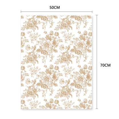 Floral Print Floristry Tissue Paper Pack 20 (50x70cm)