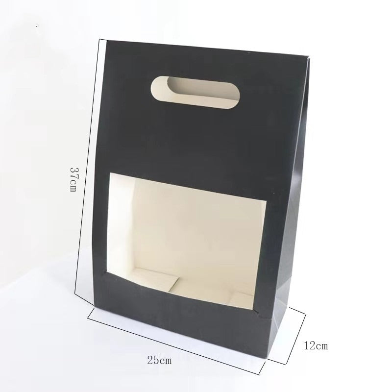 5pcs Flower Gift Box with Cut-out Design