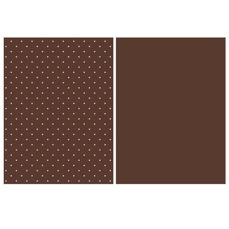 Polka Dot Flower Wrapping Paper Pack 20 (17" x 23")