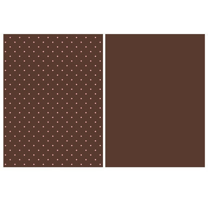 Polka Dot Flower Wrapping Paper Pack 20 (17" x 23")