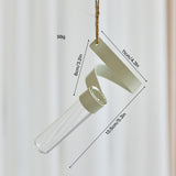 Load image into Gallery viewer, Spiral Hanging Glass Flower Vase