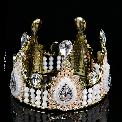 Plastic Crown for Bouquets Decoration Pack 10