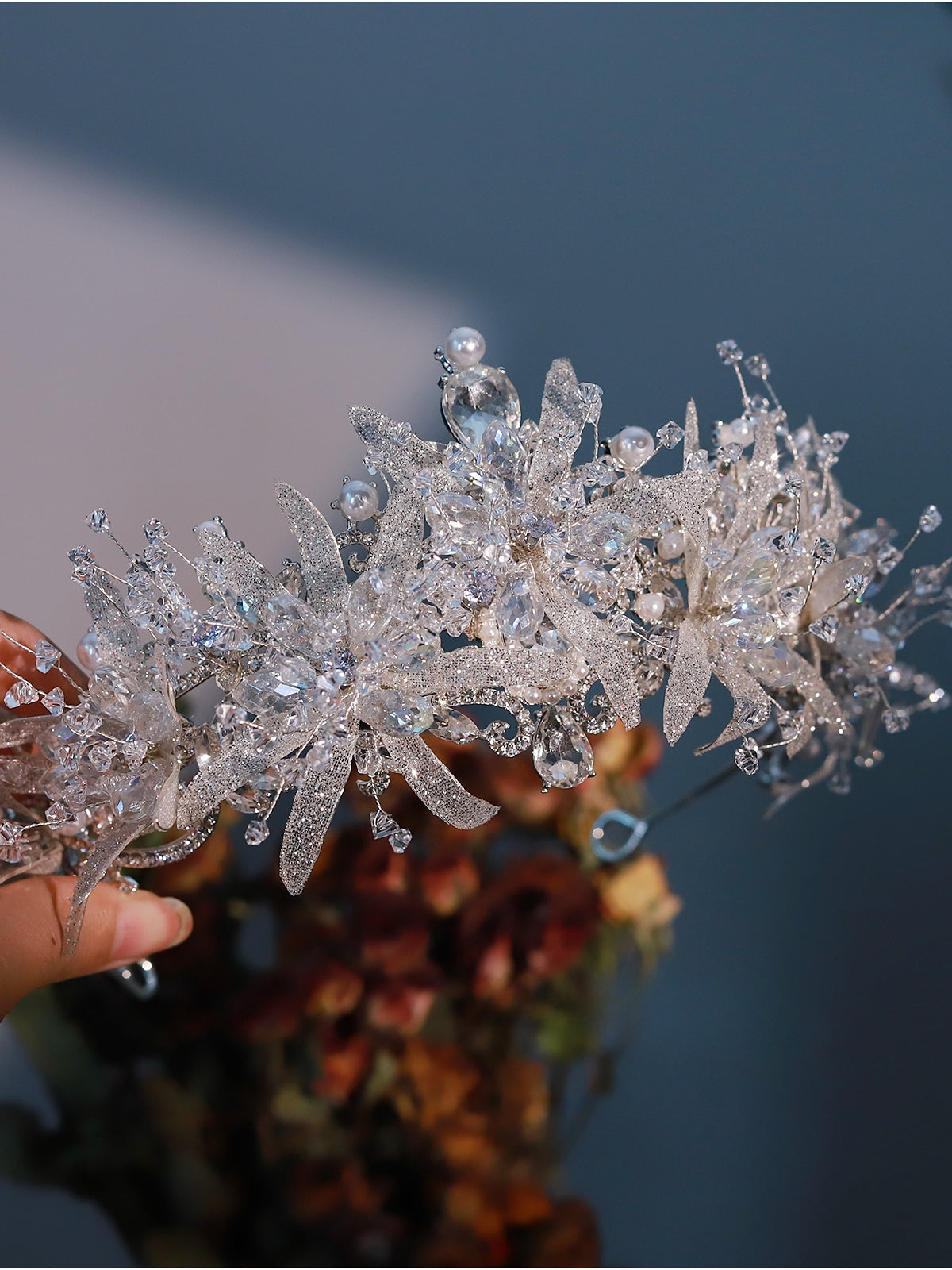 Bridal Rhinestone Crystal Tiara Crown