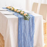 Load image into Gallery viewer, Pleated Table Runner Cloth for Weddings