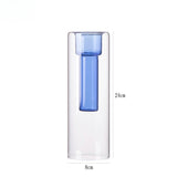 Load image into Gallery viewer, Double-Walled Colored Glass Cylinder Vase