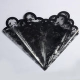 Load image into Gallery viewer, 20pcs Wave-Edge Floral Lace Cellophane Wrap (58x58cm)