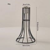Load image into Gallery viewer, Sleek Metal Frame Test Tube Outline Vase