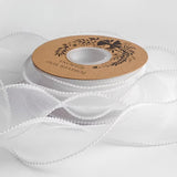 Load image into Gallery viewer, Pearl-edged Ruffled Wave Ribbon (4cmx5Yd)