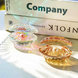 Load image into Gallery viewer, Iridescent Mini Glass Pearl Shell