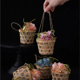 Load image into Gallery viewer, 10pcs Bamboo Lattice Small Party Favor Basket
