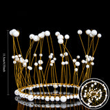 Load image into Gallery viewer, Plastic Crown for Bouquets Decoration Pack 10