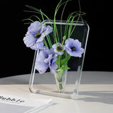 Load image into Gallery viewer, Clear Acrylic Photo Frame Vase