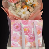 Load image into Gallery viewer, 6pcs Wide Bottom Square Bouquet Gift Bag