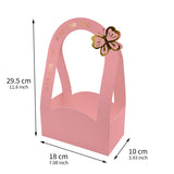 Load image into Gallery viewer, 10pcs Butterfly Floral Gift Box with Handle