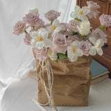 Load image into Gallery viewer, 3pcs Eco-Friendly Waterproof Brown Paper Flower Bags