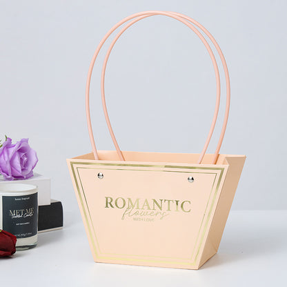 Trapezoid Floral Arrangement Bags Pack 10