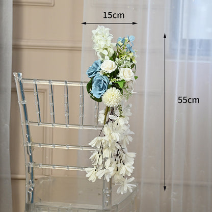 Wedding Aisle Chair Flowers Decorations