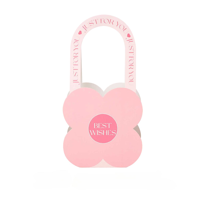 8pcs Flower Shaped Bouquet Box with Handle