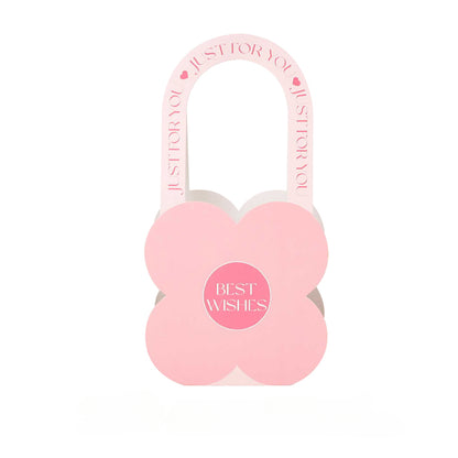 8pcs Flower Shaped Bouquet Box with Handle