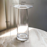 Load image into Gallery viewer, Clear T-Shaped Hydroponic Glass Vase