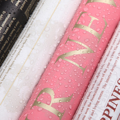 20pcs Newspaper Print Cellophane Wrap (58x58cm)