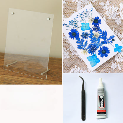 Dried Flowers Pressed Flowers Photo Frame DIY Kit