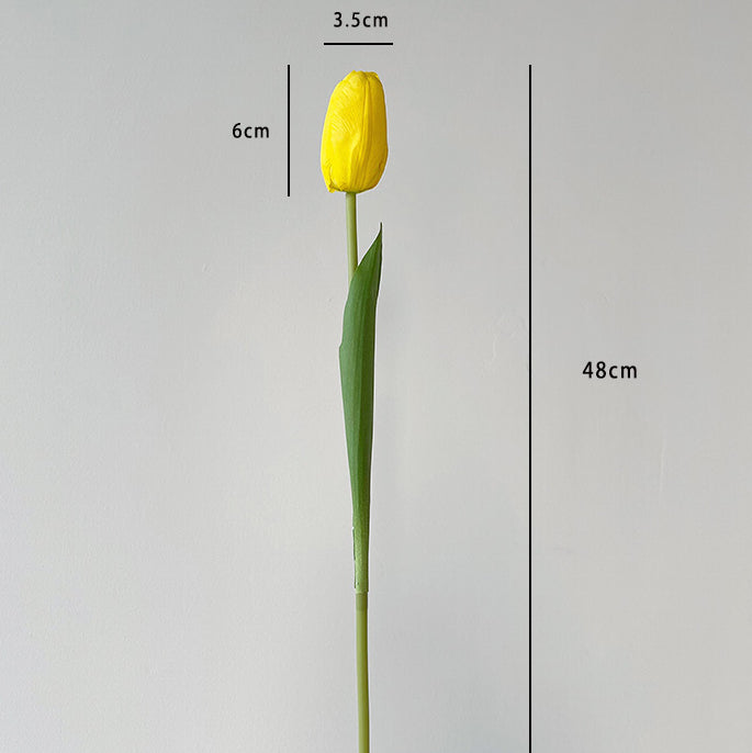 19" Real Touch Artificial Tulip Stem