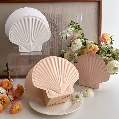 6pcs Shell Shaped Flower Gift Box for Mother's Day