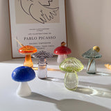 Load image into Gallery viewer, Mini Glass Mushroom Flower Vase