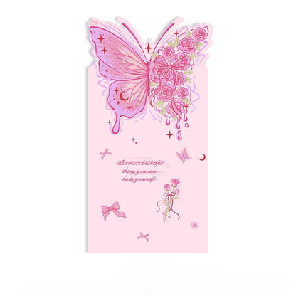 10pcs Butterfly Whisper Floral Wrapper (28x52cm)