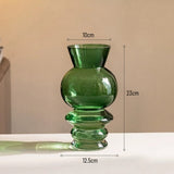 Load image into Gallery viewer, Modern Stacked Bubble Glass Vase