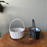 Load image into Gallery viewer, Rattan Floral Gift Basket with Plastic Liner