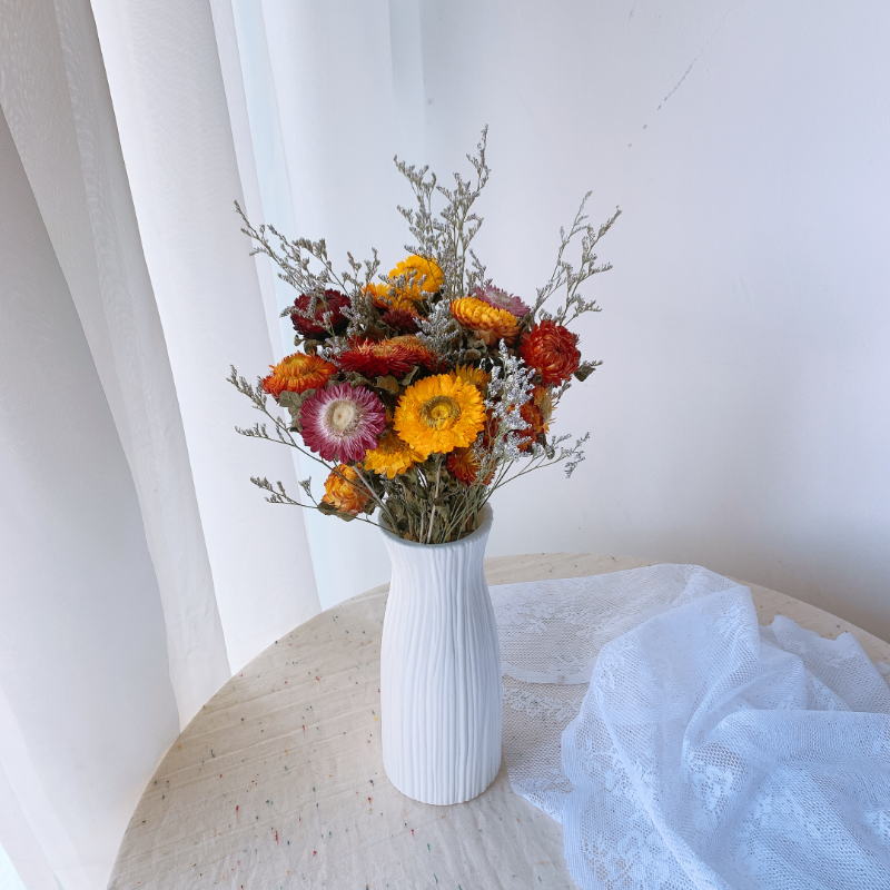 Natural Dried Flowers 20-head Daisy Bouquet