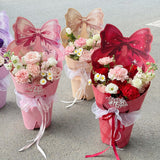 Load image into Gallery viewer, 10pcs One-Piece Bow Print Bouquet Shaping Sheet