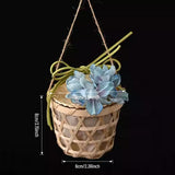 Load image into Gallery viewer, 10pcs Bamboo Lattice Small Party Favor Basket