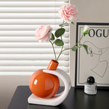 Load image into Gallery viewer, Modern Ceramic Flask-shaped Vase